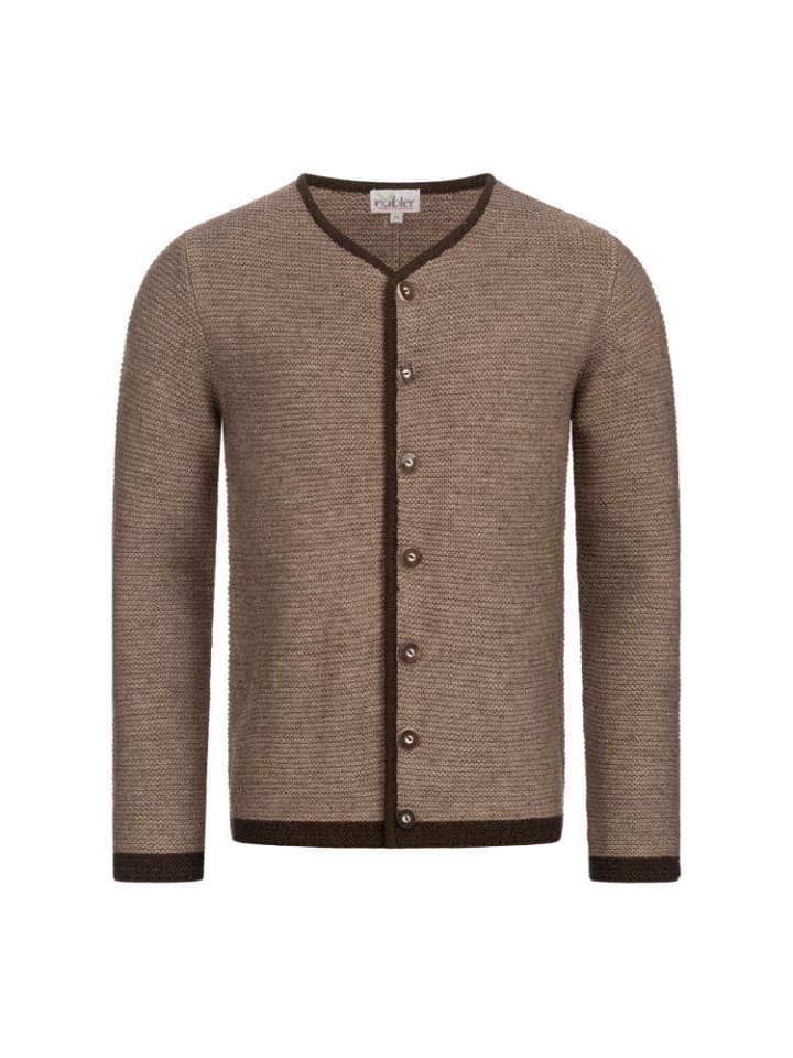 Традиционный кардиган Ignaz с длинными рукавами коричневого цвета Nübler
Традиционный кардиган Ignaz с длинными рукавами коричневого цвета Nübler