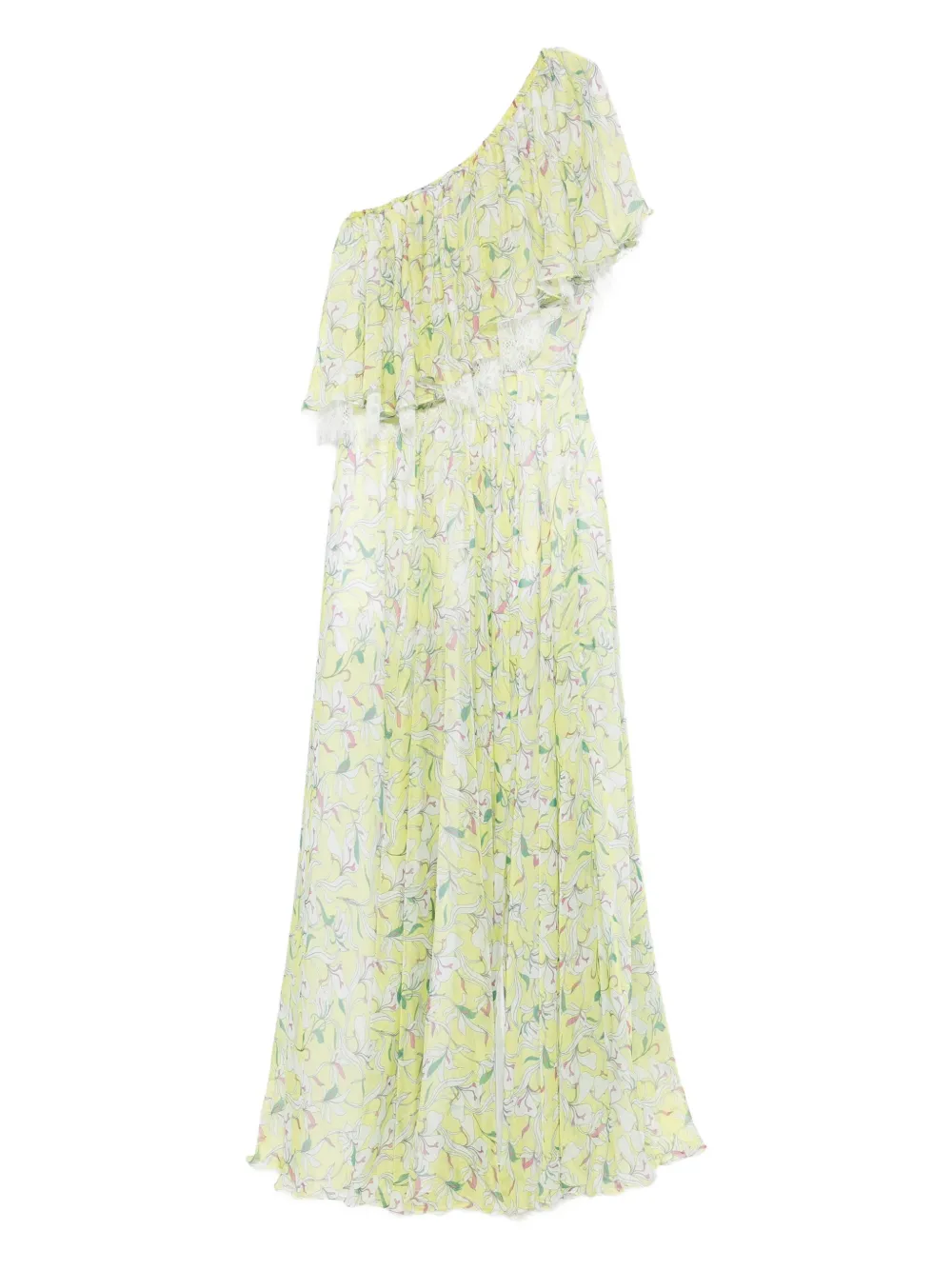 Платье с цветочным принтом и оборками MIAU by Clara Rotescu, желтый
Платье с цветочным принтом и оборками MIAU by Clara Rotescu, желтый