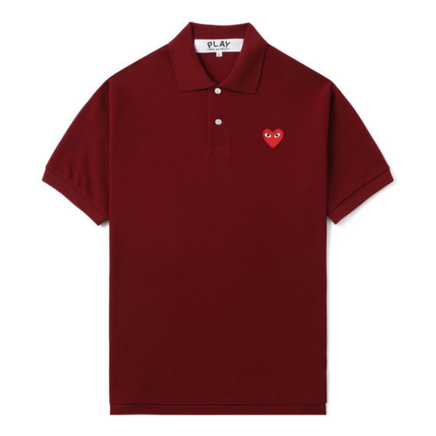 Унисекс поло CDG Play, темно-красный
Унисекс поло CDG Play, темно-красный