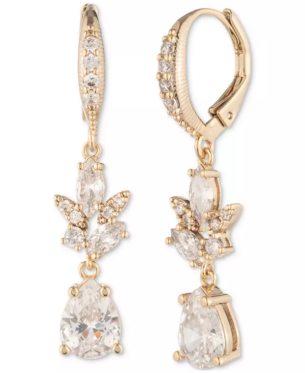 Двойные серьги с золотыми кубическими цирконами Givenchy, white
Двойные серьги с золотыми кубическими цирконами Givenchy, white