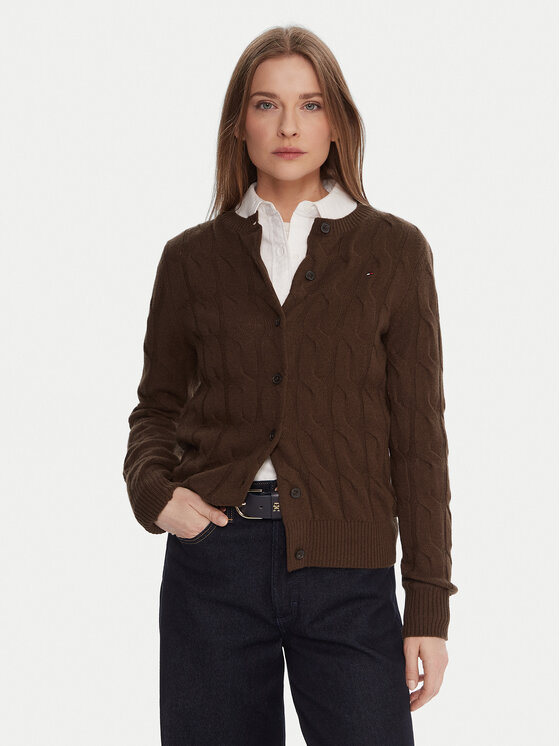 Кардиган regular fit WW0WW47463 Tommy Hilfiger, коричневый
Кардиган regular fit WW0WW47463 Tommy Hilfiger, коричневый