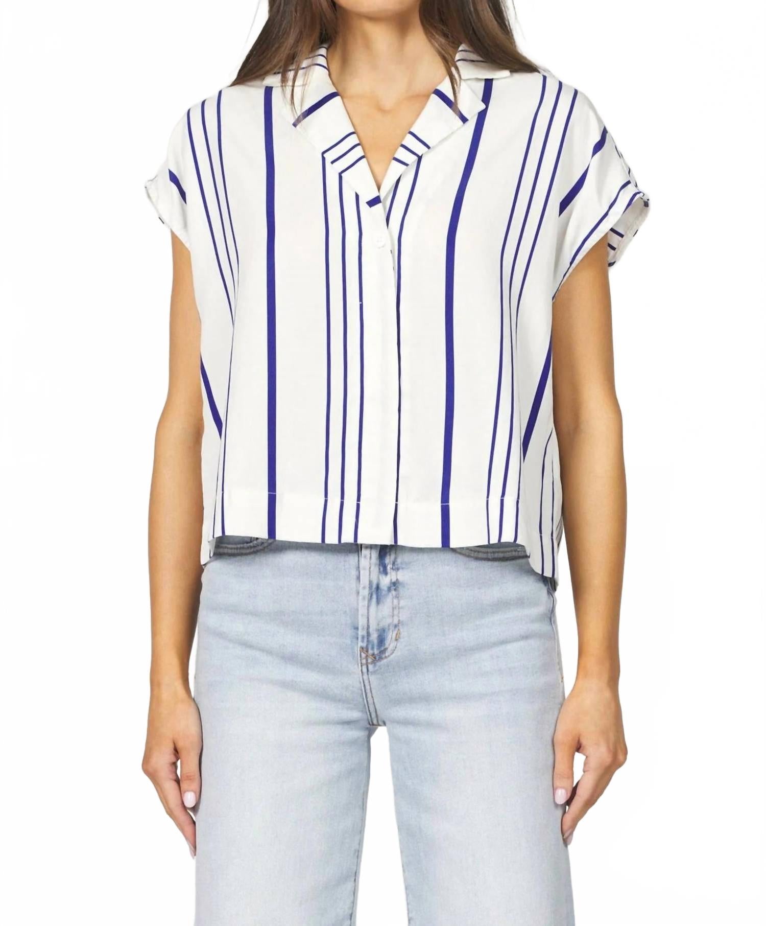 Рубашка свободного кроя Cruz Novelty в полоску Monaco DEAR JOHN DENIM, Monaco Stripe
Рубашка свободного кроя Cruz Novelty в полоску Monaco DEAR JOHN DENIM, Monaco Stripe