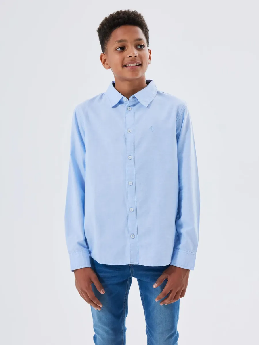 Рубашка с длинными рукавами Name It "NKMNEWSA LS SHIRT NOOS", цвет Campanula
Рубашка с длинными рукавами Name It "NKMNEWSA LS SHIRT NOOS", цвет Campanula