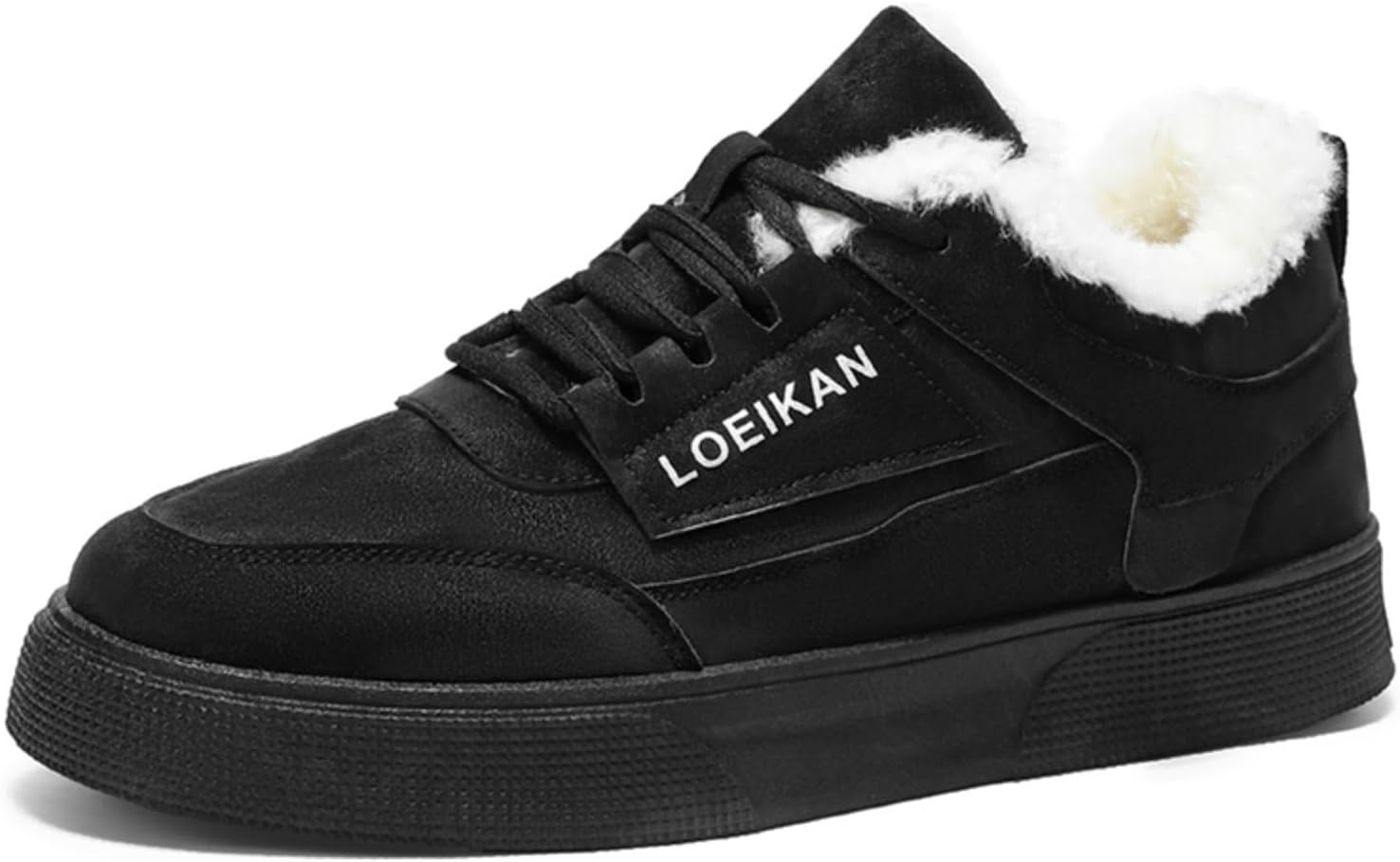 Мужские кроссовки с плюшевой подкладкой: сверхтеплая внутренняя часть, противоскользящая толстая подошва- подходят для повседневной носки и холодной погоды Khwfjas, черный
Мужские кроссовки с плюшевой подкладкой: сверхтеплая внутренняя часть, противоскользящая толстая подошва- подходят для повседневной носки и холодной погоды Khwfjas, черный
