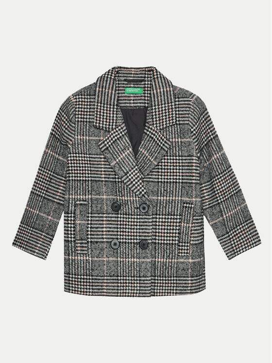 Переходное пальто стандартного кроя United Colors Of Benetton, серый
Переходное пальто стандартного кроя United Colors Of Benetton, серый