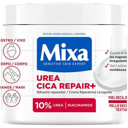 UREA CICA REPAIR+ Восстанавливающий бальзам 400 мл Mixa
UREA CICA REPAIR+ Восстанавливающий бальзам 400 мл Mixa