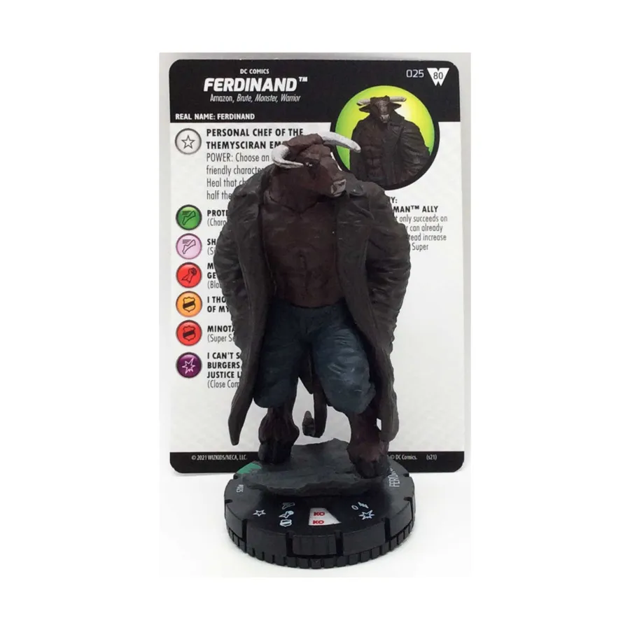 Фердинанд (Ю), DC HeroClix - Wonder Woman 80th Anniversary - Singles
Фердинанд (Ю), DC HeroClix - Wonder Woman 80th Anniversary - Singles