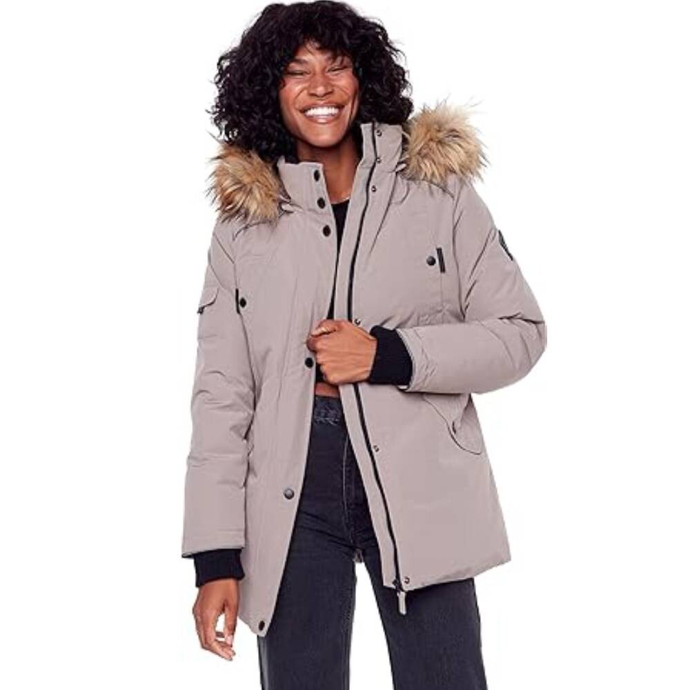 Парка с капюшоном с искусственным мехом Alpine North Vegan, бежевый
Парка с капюшоном с искусственным мехом Alpine North Vegan, бежевый