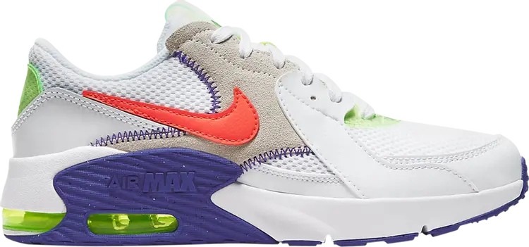 Кроссовки Nike Air Max Excee AMD GS 'White Indigo Burst', белый 
Кроссовки Nike Air Max Excee AMD GS 'White Indigo Burst', белый