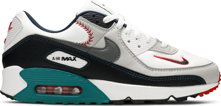 Кроссовки Nike Ken Griffey Jr. x Air Max 90 'Backwards Cap', белый
Кроссовки Nike Ken Griffey Jr. x Air Max 90 'Backwards Cap', белый