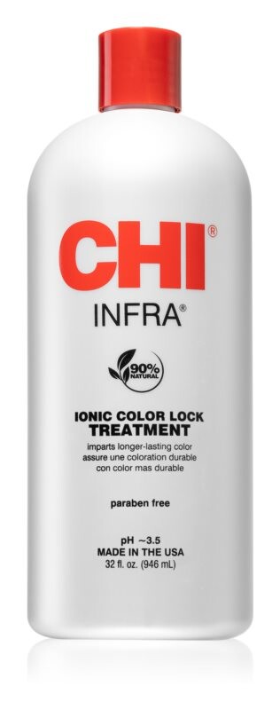 Восстанавливающая процедура для окрашенных волос CHI Infra Ionic Color Lock
Восстанавливающая процедура для окрашенных волос CHI Infra Ionic Color Lock