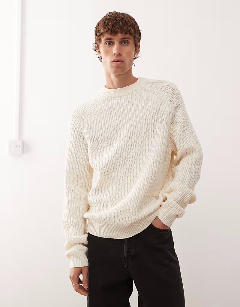 Вязаный свитшот цвета кремовый Collusion
Вязаный свитшот цвета кремовый Collusion