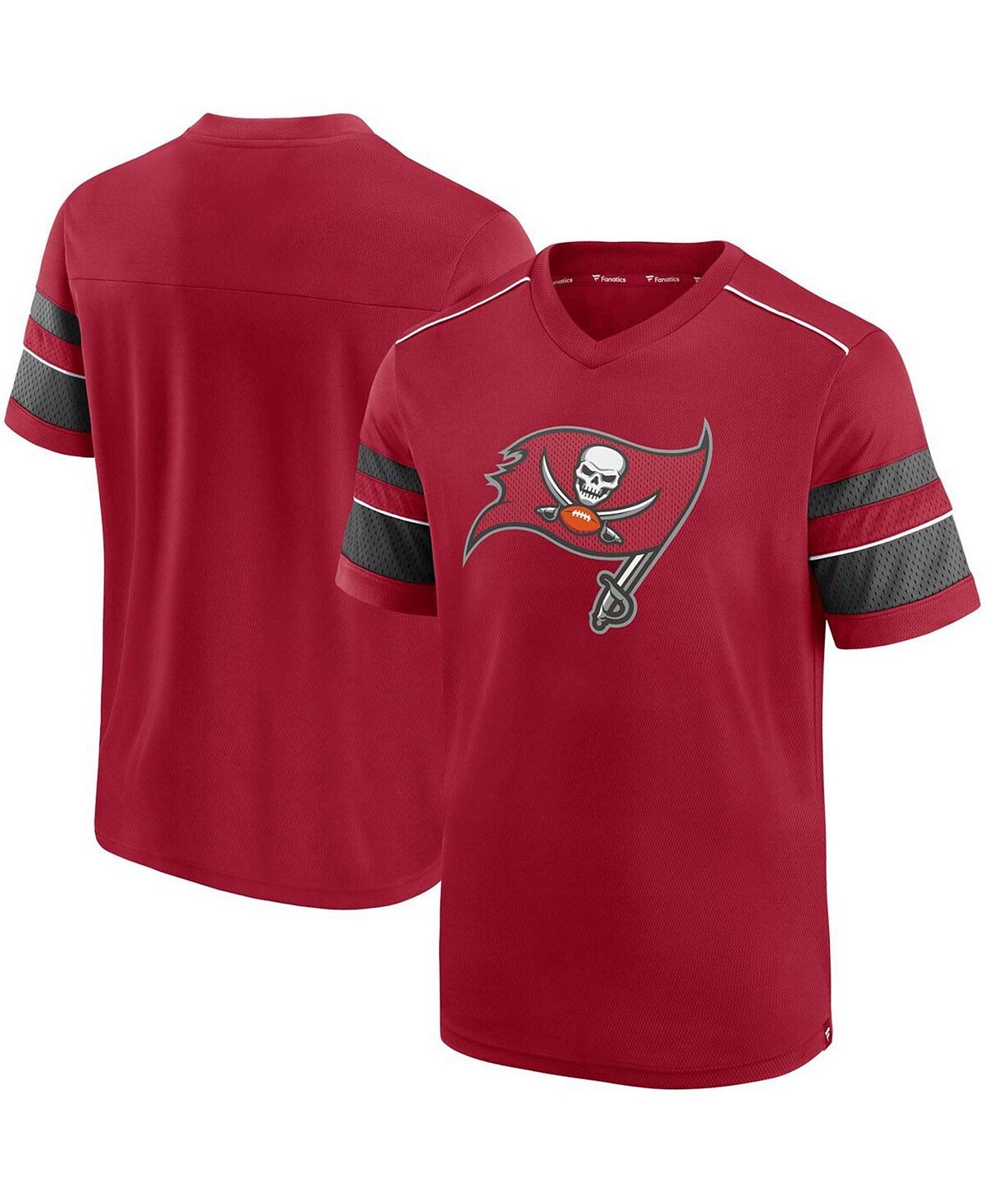 Мужская красная футболка tampa bay buccaneers с v-образным вырезом и принтом hashmark Fanatics, красный
Мужская красная футболка tampa bay buccaneers с v-образным вырезом и принтом hashmark Fanatics, красный