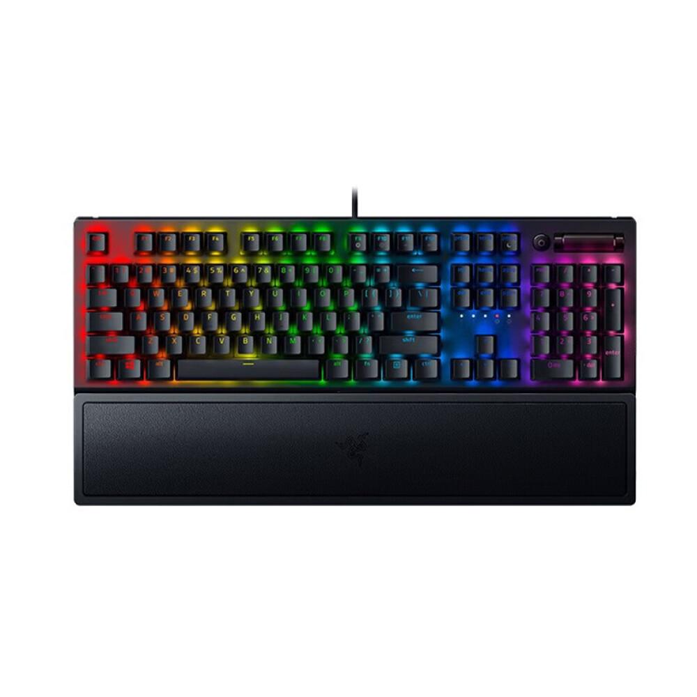 Клавиатура игровая Razer BlackWidow V3, Yellow Switch, чёрный, английская раскладка
Клавиатура игровая Razer BlackWidow V3, Yellow Switch, чёрный, английская раскладка