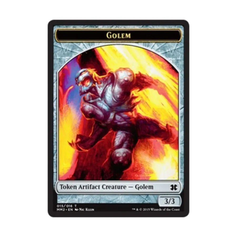 CCG Голем – Жетон (С), MTG - Modern Masters 2015
CCG Голем – Жетон (С), MTG - Modern Masters 2015