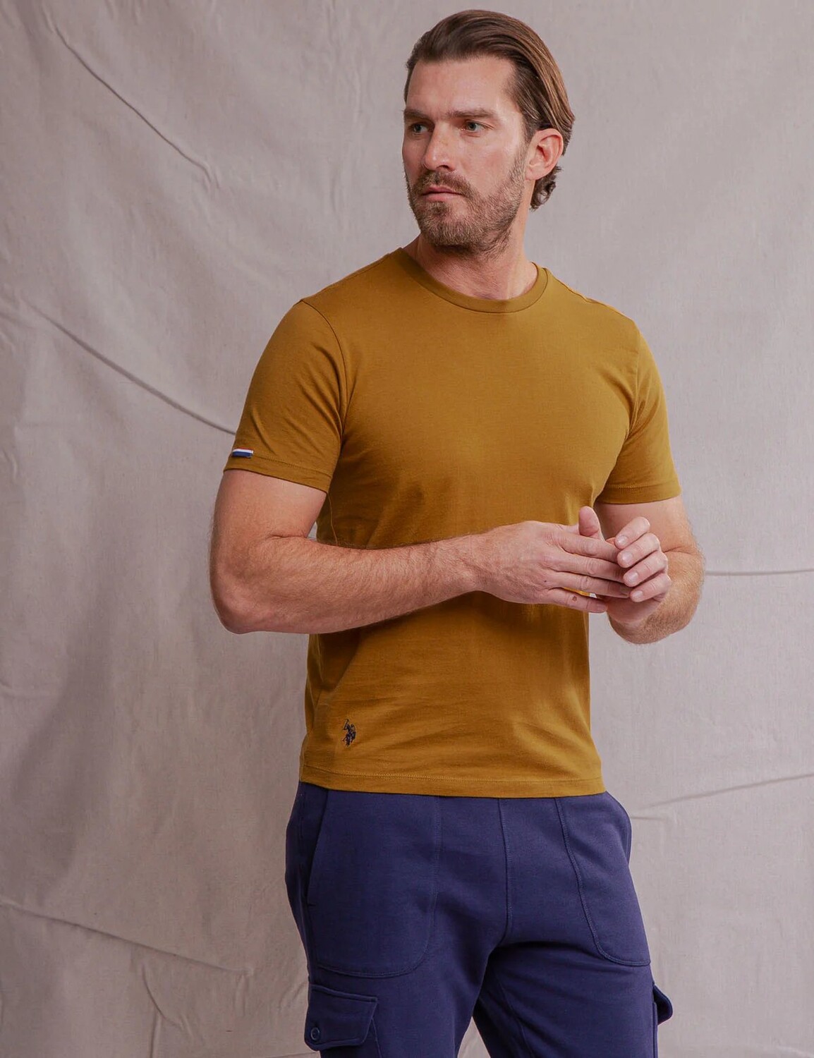 Футболка с круглым вырезом U.S. Polo Assn. Supima Cotton, золотисто-коричневый
Футболка с круглым вырезом U.S. Polo Assn. Supima Cotton, золотисто-коричневый