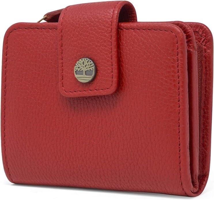 Женский кожаный маленький кошелек Timberland с индексатором RFID, красный
Женский кожаный маленький кошелек Timberland с индексатором RFID, красный