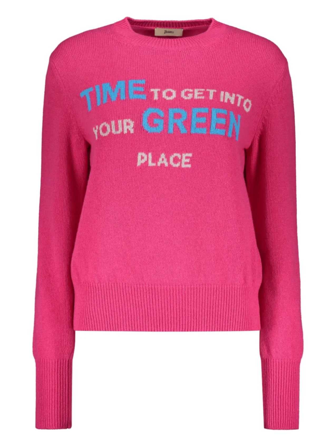 Шерстяной джемпер с круглым вырезом Herno, розовый
Шерстяной джемпер с круглым вырезом Herno, розовый