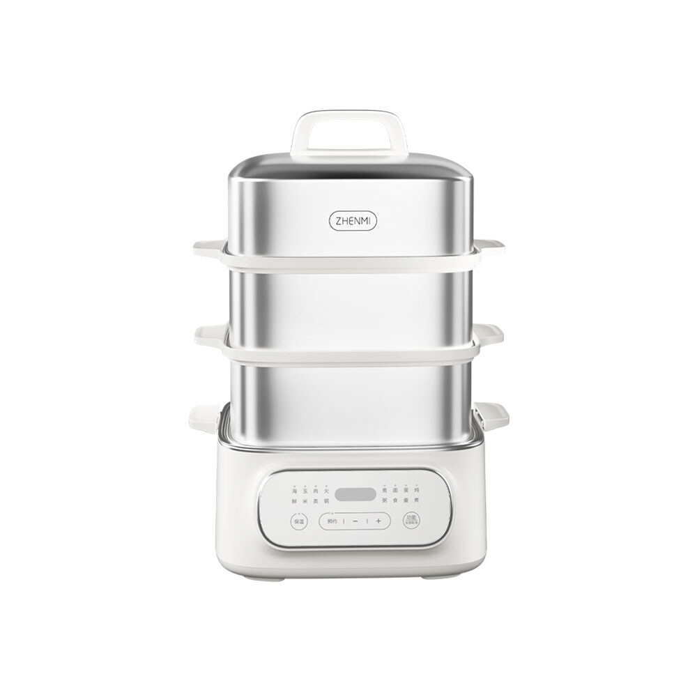 Электрическая кастрюля-пароварка Xiaomi Zhenmi Steel Man Cooking Pot Z10 12.8L (CN), ZMZG-10, белый
Электрическая кастрюля-пароварка Xiaomi Zhenmi Steel Man Cooking Pot Z10 12.8L (CN), ZMZG-10, белый