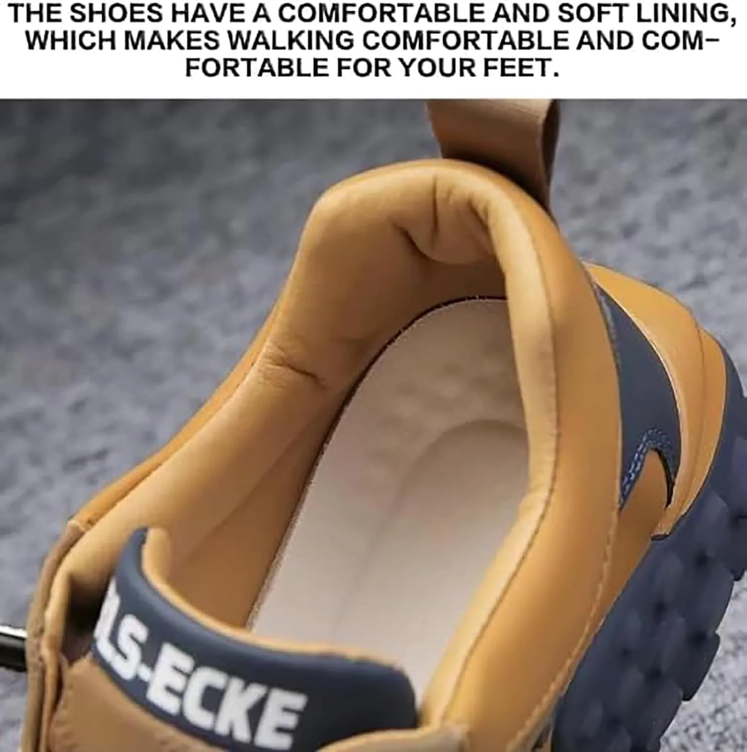 Мужские ортопедические кроссовки для комфорта, ортопедическая обувь для мужчин, водонепроницаемые дышащие спортивные обувь с противоскользящей подошвой IVYDREVER, белый
Мужские ортопедические кроссовки для комфорта, ортопедическая обувь для мужчин, водонепроницаемые дышащие спортивные обувь с противоскользящей подошвой IVYDREVER, белый