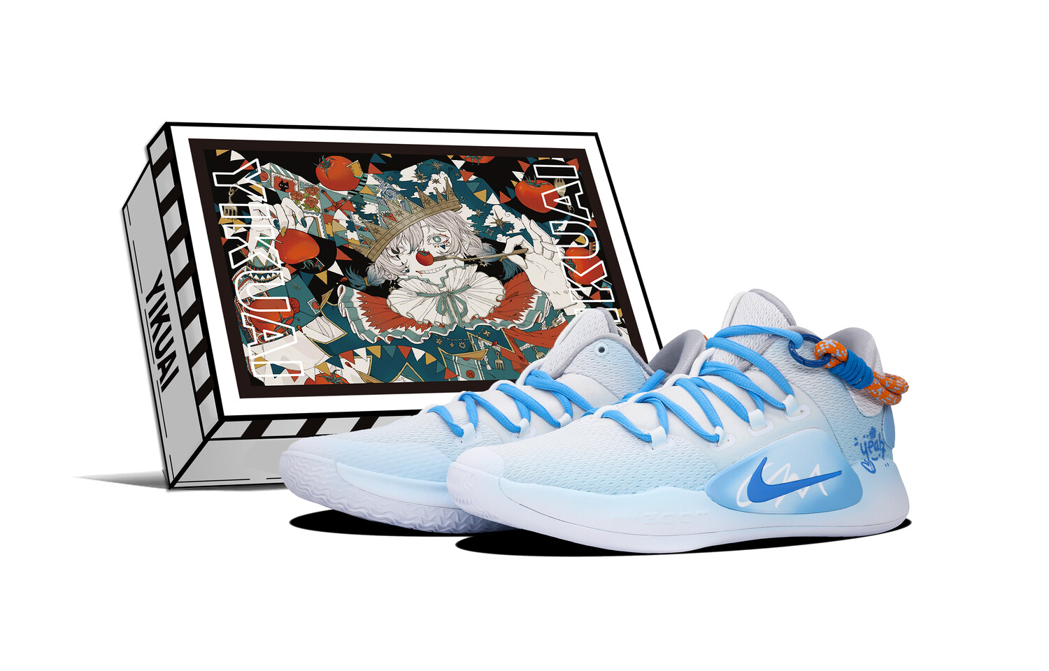 Баскетбольные кроссовки Hyperdunk X Basketball Shoes Men Low-top White/blue/orange Nike
Баскетбольные кроссовки Hyperdunk X Basketball Shoes Men Low-top White/blue/orange Nike
