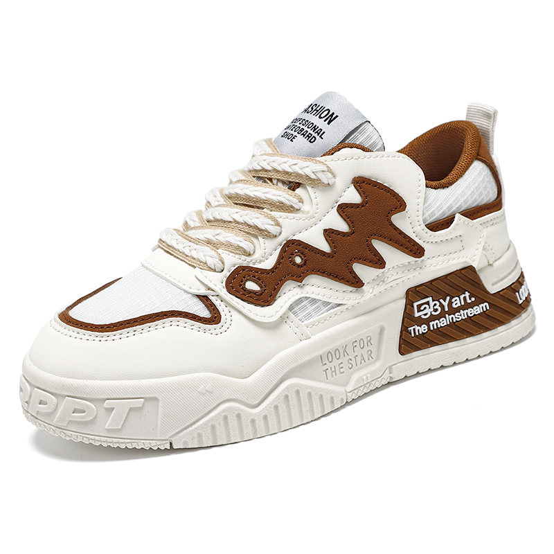 Детские кроссовки для скейтбординга с низким верхом, амортизирующие, износостойкие, дышащие, противоскользящие KUPE, бежевый/коричневый
Детские кроссовки для скейтбординга с низким верхом, амортизирующие, износостойкие, дышащие, противоскользящие KUPE, бежевый/коричневый