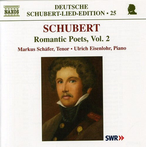 CD диск Schubert / Schafer / Eisenlohr: Romantic Poets 2
CD диск Schubert / Schafer / Eisenlohr: Romantic Poets 2