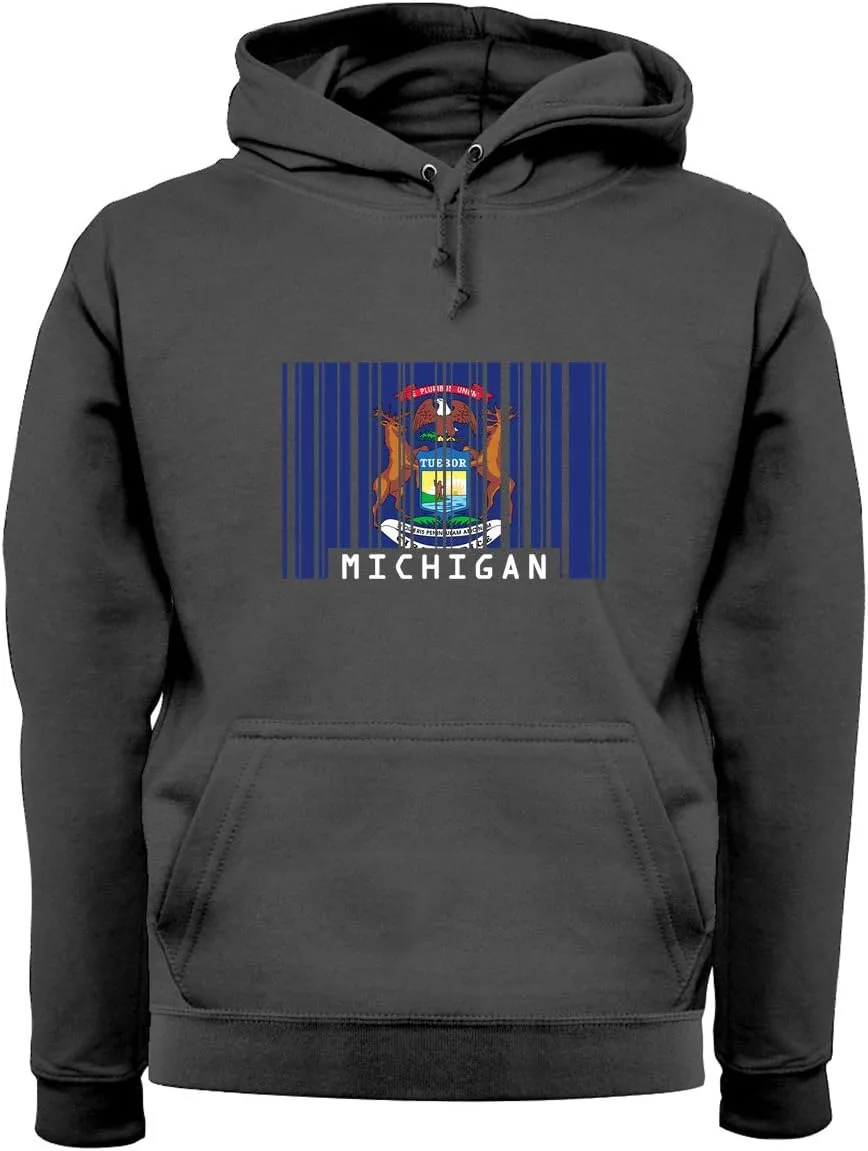 Толстовка Michigan Barcode Style Flag Dressdown
Толстовка Michigan Barcode Style Flag Dressdown
