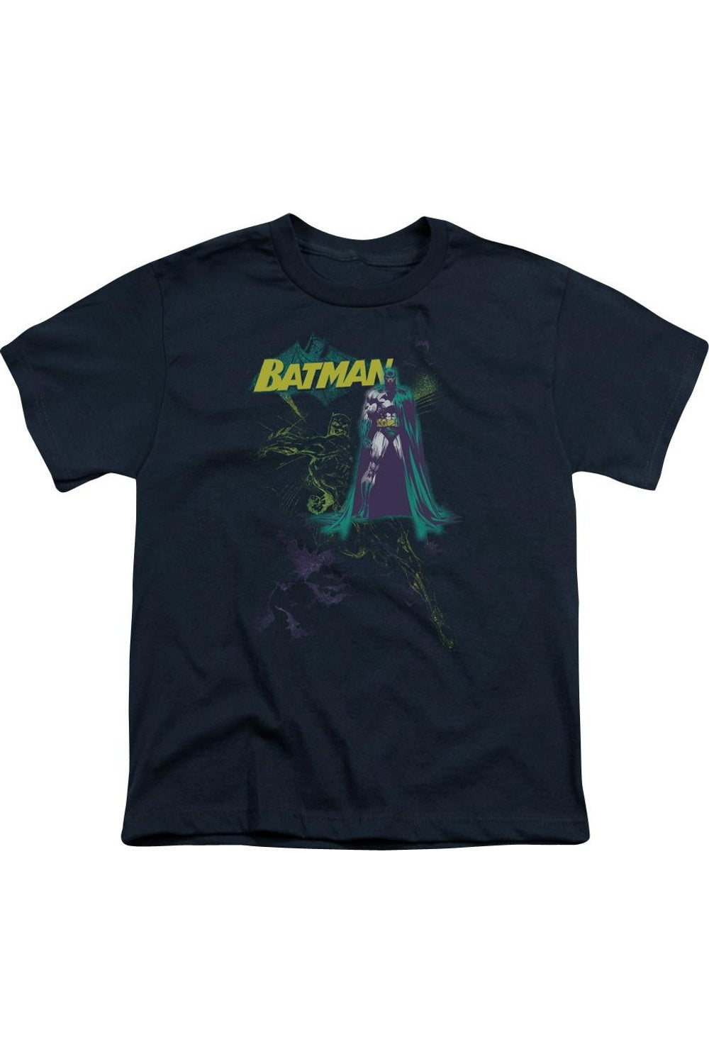 Футболка с коротким рукавом для детей "Бэтмен: Бэт-спрей" Gildan, темно-синий
Футболка с коротким рукавом для детей "Бэтмен: Бэт-спрей" Gildan, темно-синий