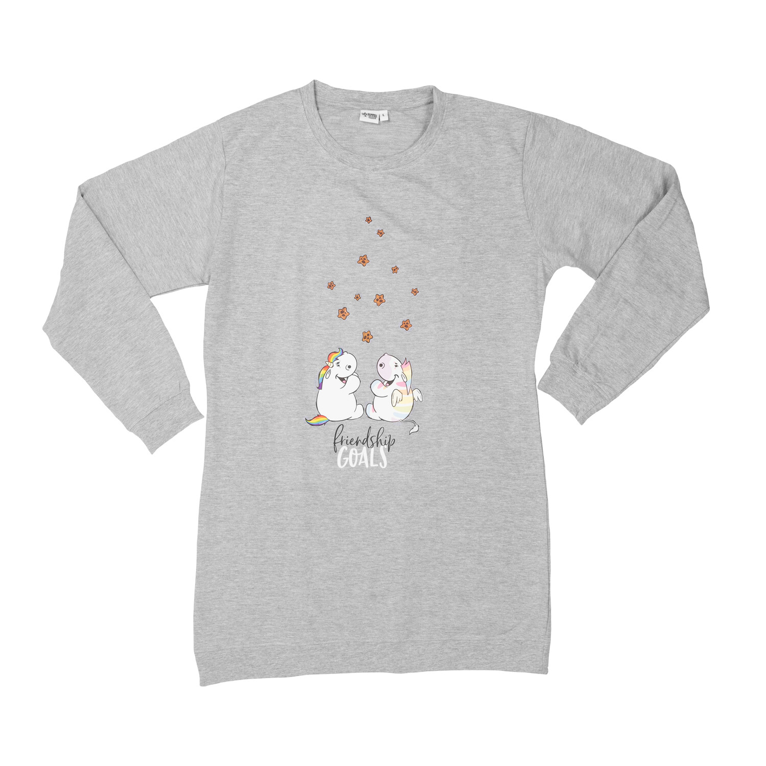 Ночная рубашка United Labels Pummel und Friends Pummeleinhorn und Zebrasus, серый
Ночная рубашка United Labels Pummel und Friends Pummeleinhorn und Zebrasus, серый