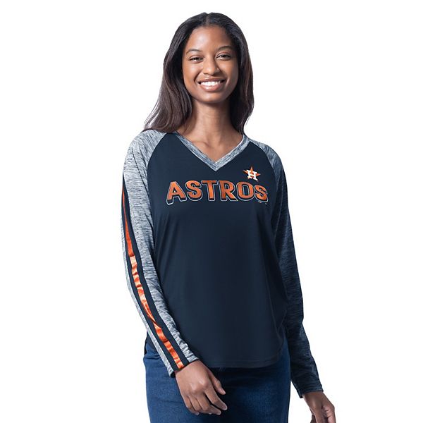Женская футболка Houston Astros Top Dog с длинным рукавом реглан и V-образным вырезом в темно-синем цвете G-Iii 4Her By Carl Banks
Женская футболка Houston Astros Top Dog с длинным рукавом реглан и V-образным вырезом в темно-синем цвете G-Iii 4Her By Carl Banks