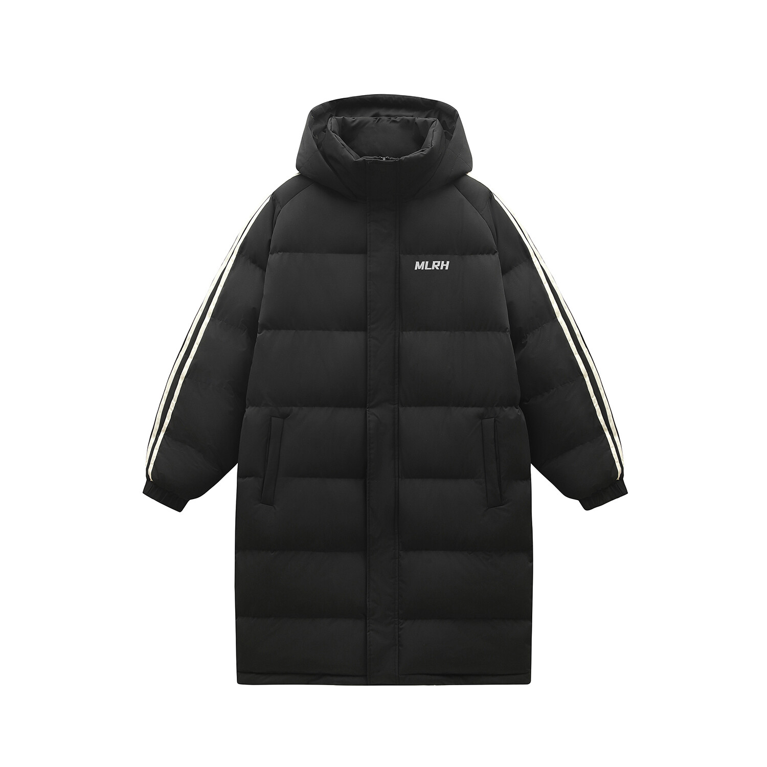 Стеганая куртка унисекс Mlrh, Черный 
Стеганая куртка унисекс Mlrh, Черный