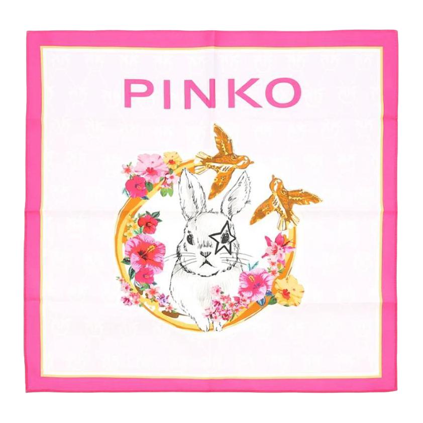 Pinko Шелковый шарф из полиэстера, женский, розовый
Pinko Шелковый шарф из полиэстера, женский, розовый