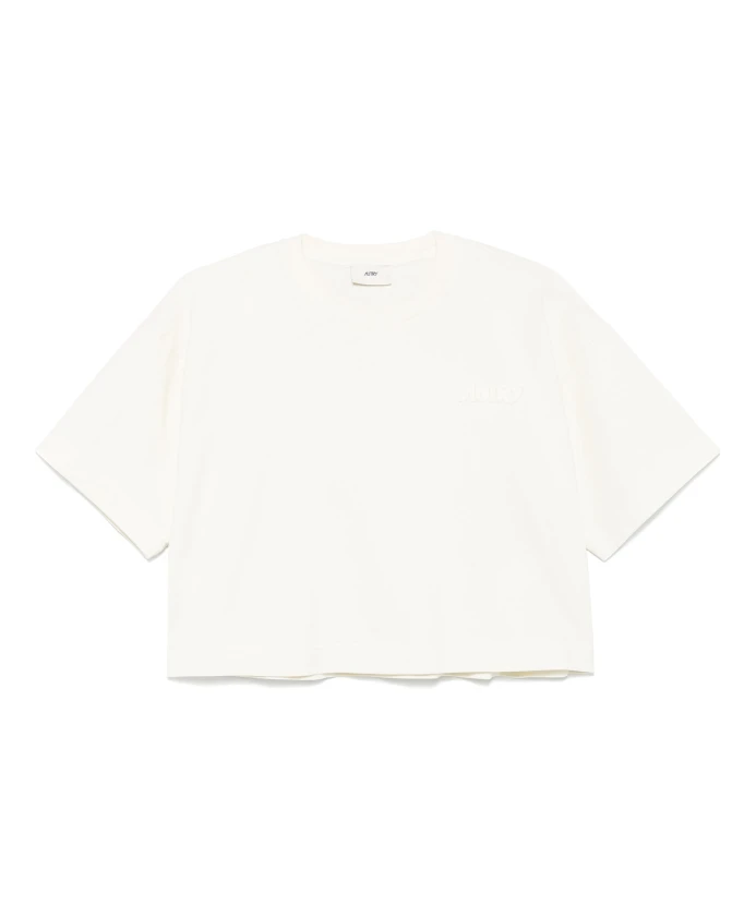 Белая футболка с круглым вырезом и нашивкой с логотипом. Autry, белый
Белая футболка с круглым вырезом и нашивкой с логотипом. Autry, белый