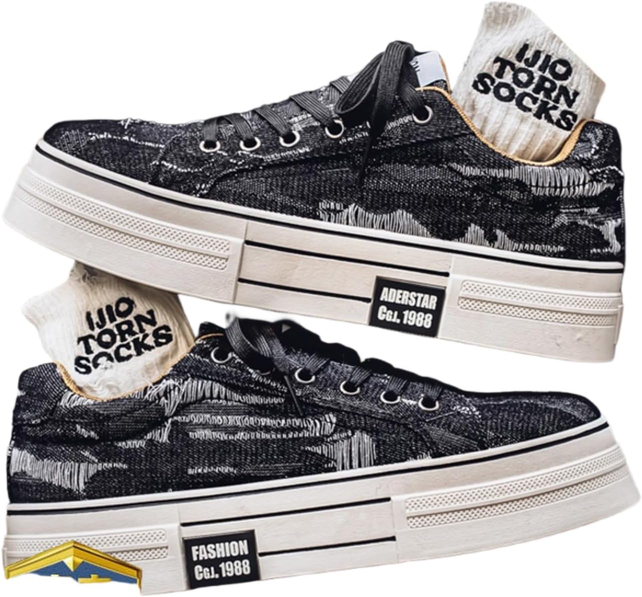 Мужские кеды ZQW для скейтбординга, кеды из текстиля, джинсовые туфли на шнуровке с круглым носком, удобная повседневная обувь для ежедневной носки и прогулок, комфортная обувь на плоской подошве, черный
Мужские кеды ZQW для скейтбординга, кеды из текстиля, джинсовые туфли на шнуровке с круглым носком, удобная повседневная обувь для ежедневной носки и прогулок, комфортная обувь на плоской подошве, черный