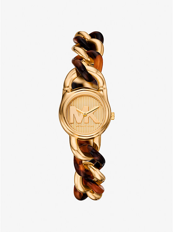 Часы Petite Lock с цепочкой из ацетата золотого и черепахового цвета Michael Kors, серый
Часы Petite Lock с цепочкой из ацетата золотого и черепахового цвета Michael Kors, серый