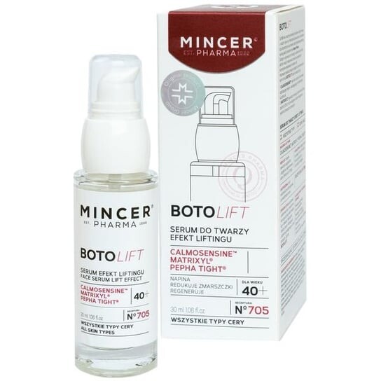 Сыворотка для лица №705, 30 мл Mincer Pharma, BotoLift X 40+
Сыворотка для лица №705, 30 мл Mincer Pharma, BotoLift X 40+