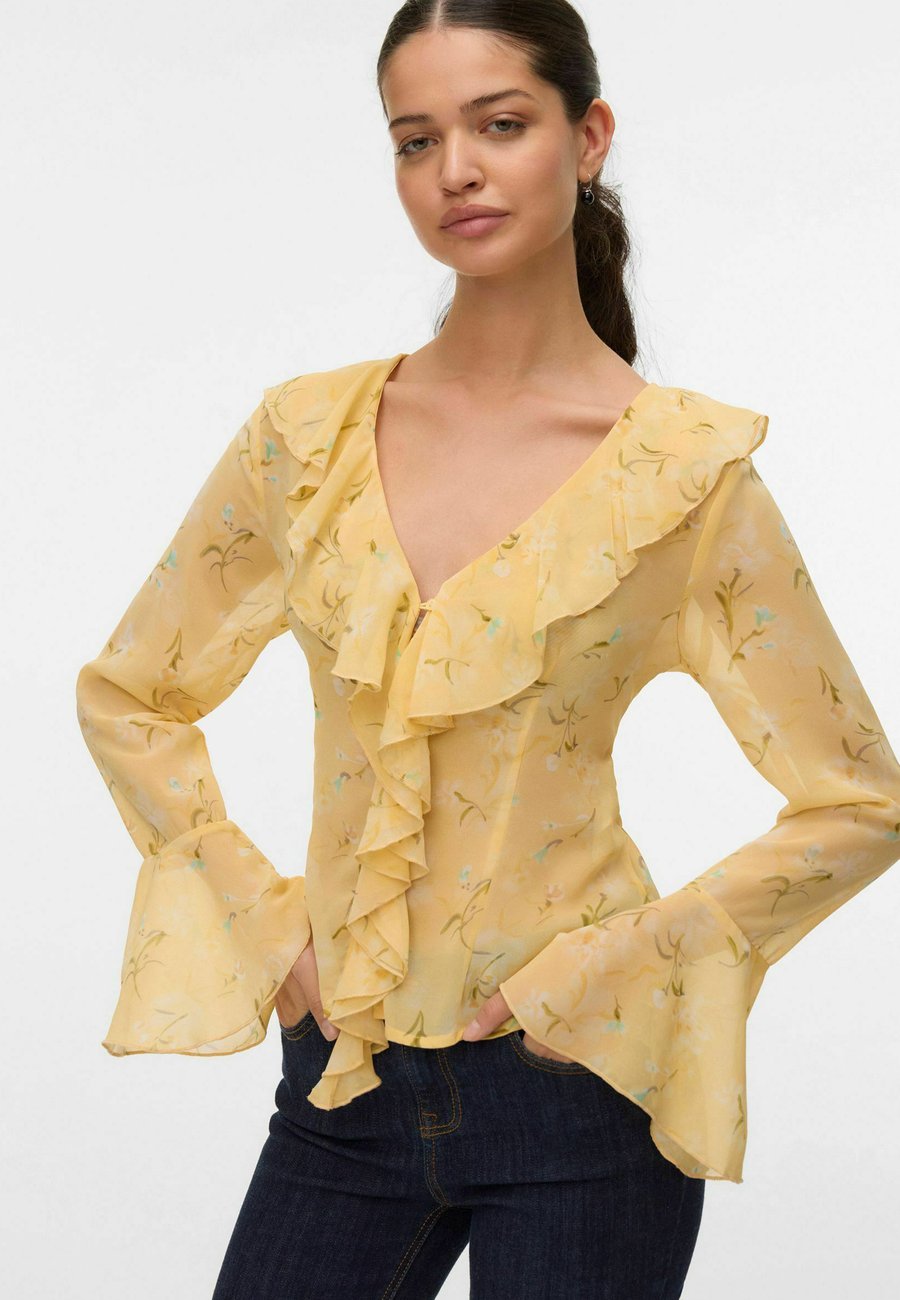 Блуза Vero Moda VMSIGNE, Pale Banana/Light Yellow
Блуза Vero Moda VMSIGNE, Pale Banana/Light Yellow