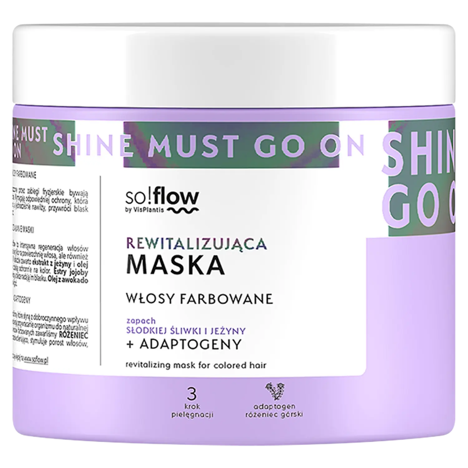 so!flow восстанавливающая маска для волос, 400 мл 
so!flow восстанавливающая маска для волос, 400 мл