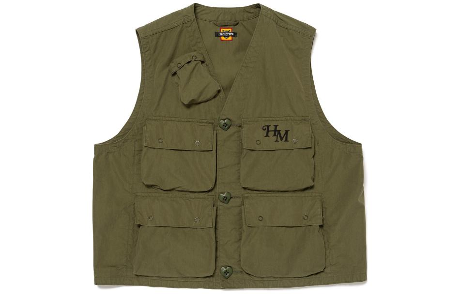 HUMAN MADE Прототип серия жилеты Unisex Green
HUMAN MADE Прототип серия жилеты Unisex Green