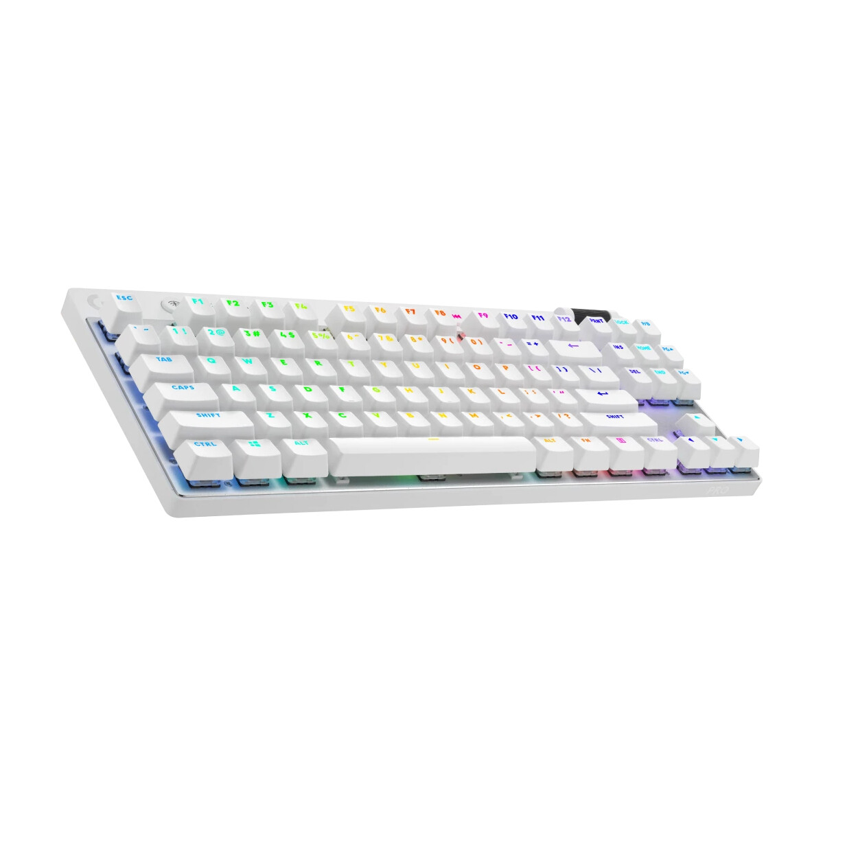 Клавиатура игровая Logitech G PRO X TKL Lightspeed, Tactile (GX Brown), белый, английская раскладка
