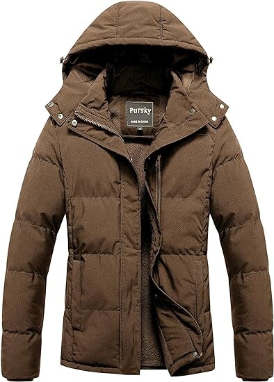 Куртка Pursky Women's Warm Winter Thicken Waterproof, коричневый
Куртка Pursky Women's Warm Winter Thicken Waterproof, коричневый