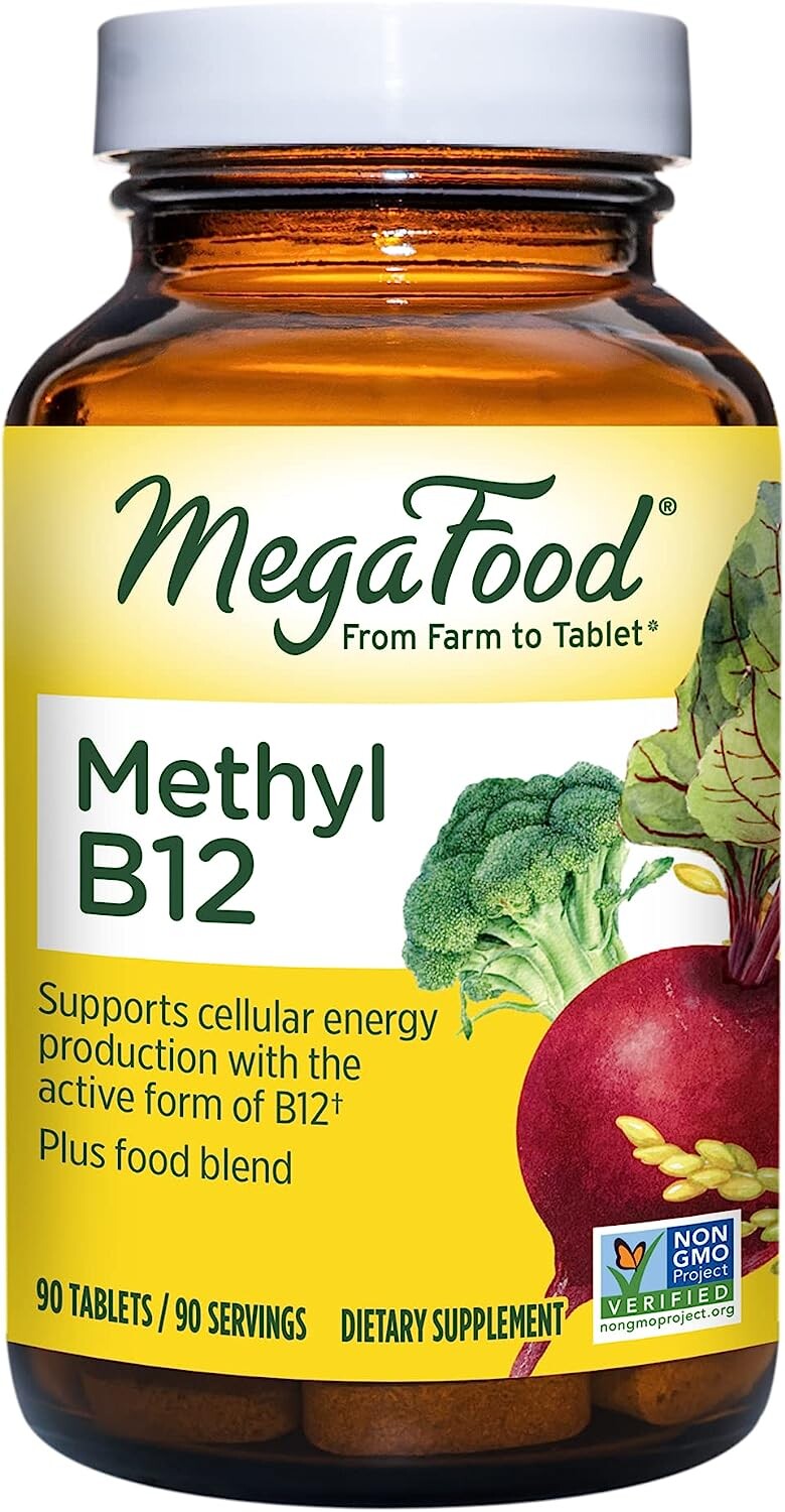 Витамин B12 MegaFood Methyl, 90 таблеток
Витамин B12 MegaFood Methyl, 90 таблеток