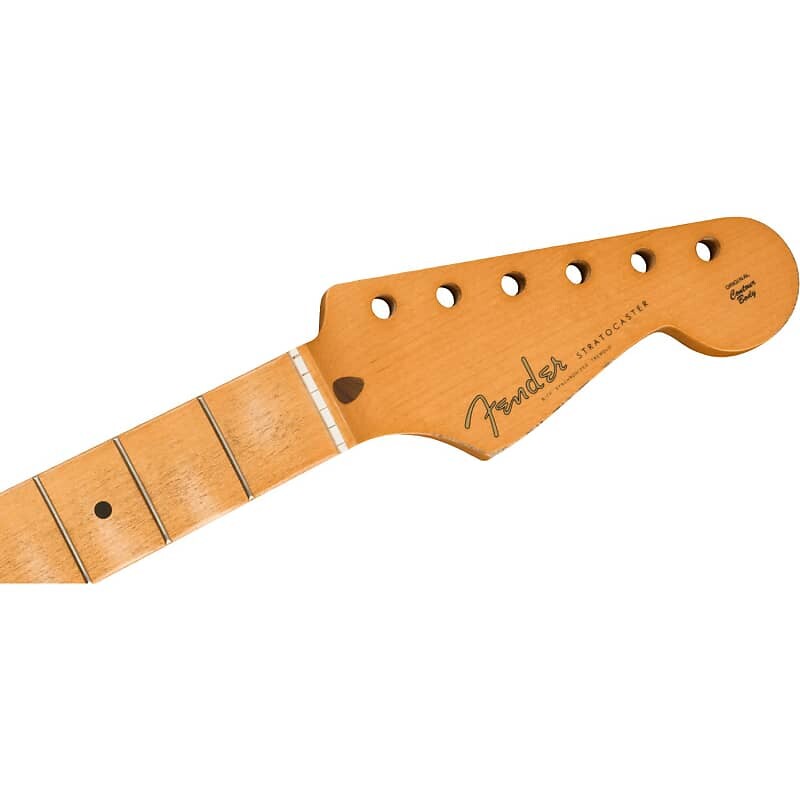 Подлинный гриф Fender Road Worn Stratocaster 50-х, клен, мягкий V-образный Stratocaster Neck
Подлинный гриф Fender Road Worn Stratocaster 50-х, клен, мягкий V-образный Stratocaster Neck