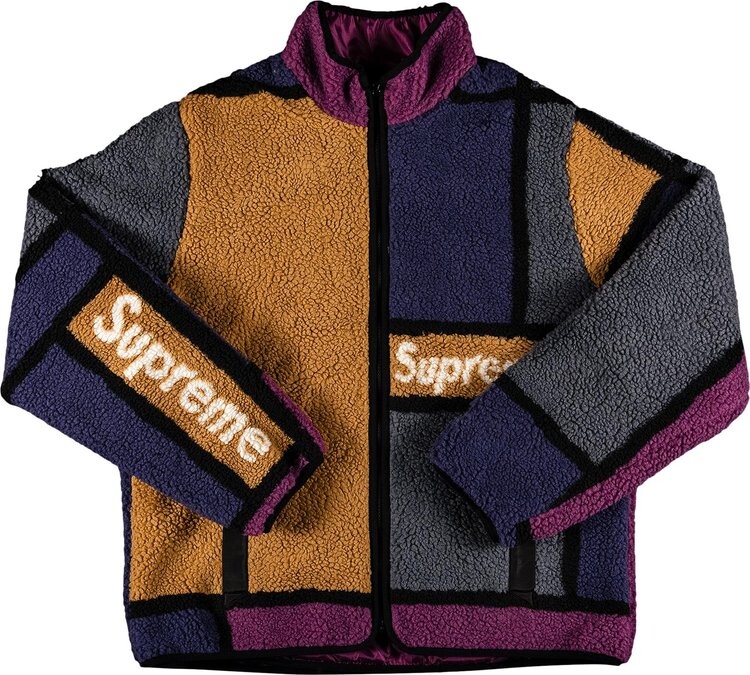 Куртка Supreme Reversible Colorblocked Fleece Jacket 'Purple', фиолетовый
Куртка Supreme Reversible Colorblocked Fleece Jacket 'Purple', фиолетовый
