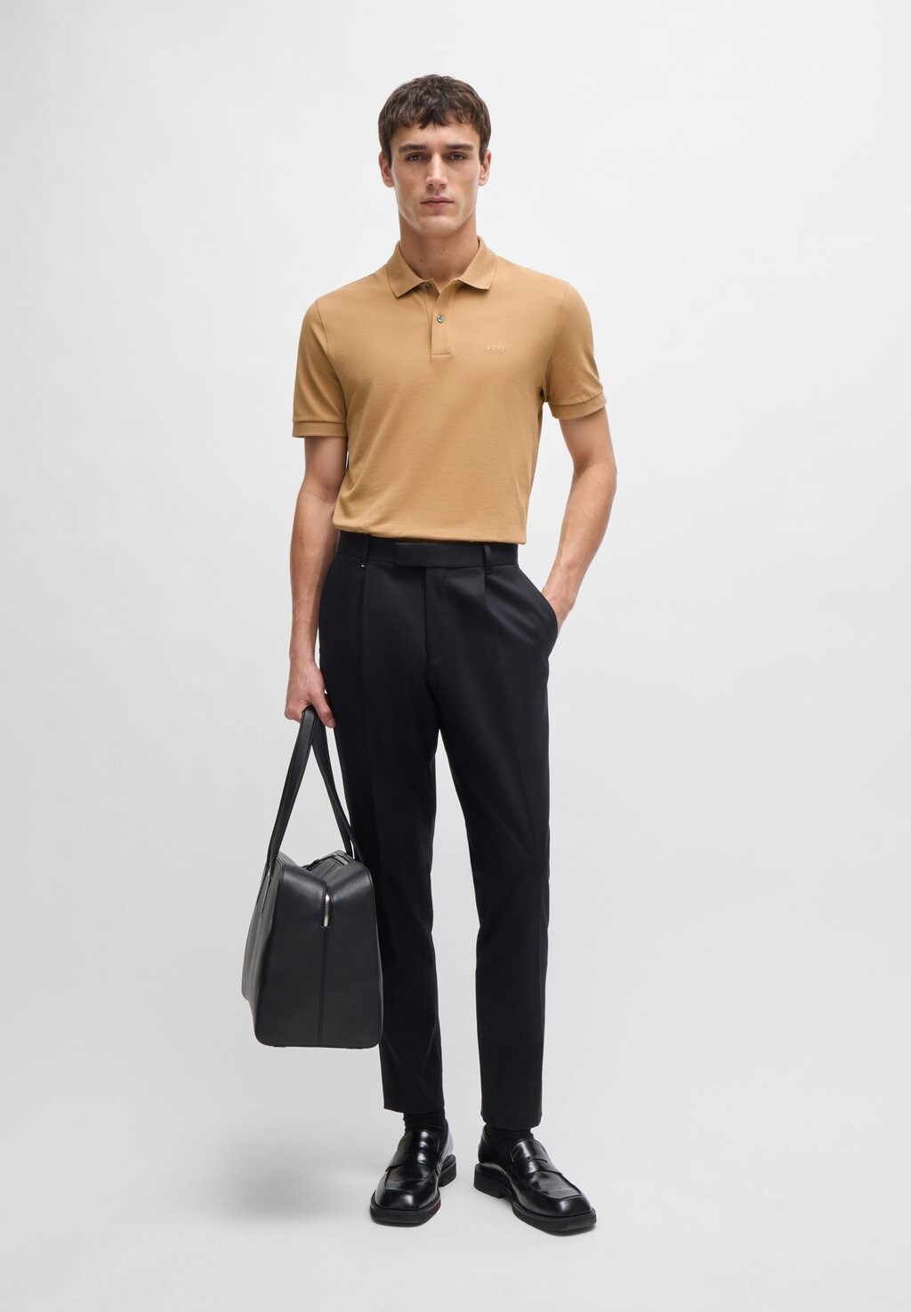 Рубашка поло PALLAS BOSS, бежевый
Рубашка поло PALLAS BOSS, бежевый