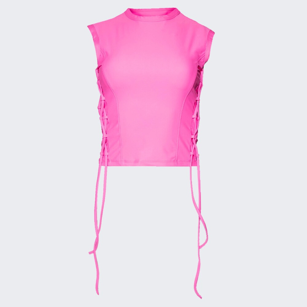Топ Vetements Tank Top With Laces, розовый
Топ Vetements Tank Top With Laces, розовый