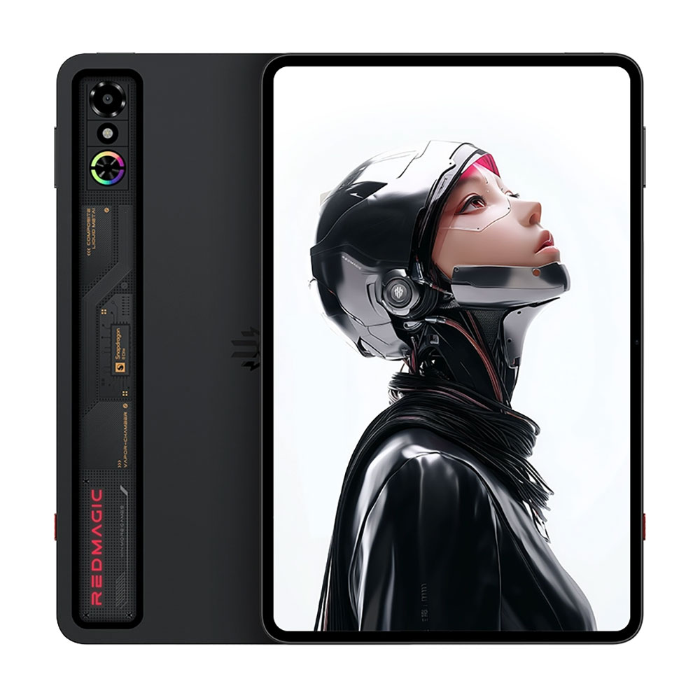 Планшет Redmagic Gaming Tablet 3 Pro (CN), 9.06'', 16Гб/512Гб, Wi-Fi, чёрный
Планшет Redmagic Gaming Tablet 3 Pro (CN), 9.06'', 16Гб/512Гб, Wi-Fi, чёрный