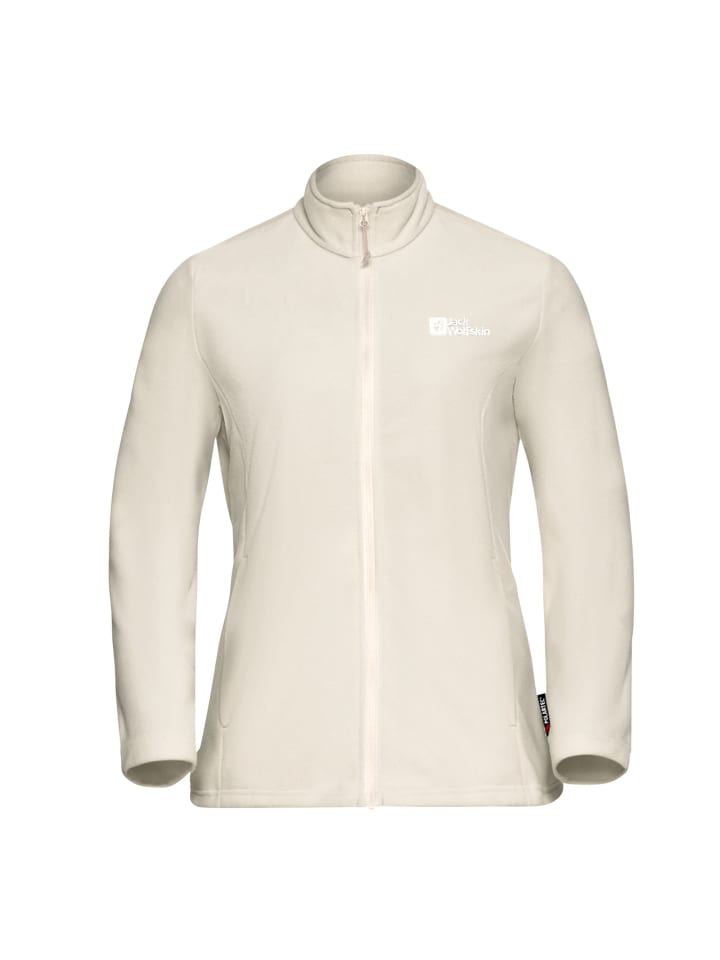 Флисовая куртка кремового цвета Jack Wolfskin
Флисовая куртка кремового цвета Jack Wolfskin