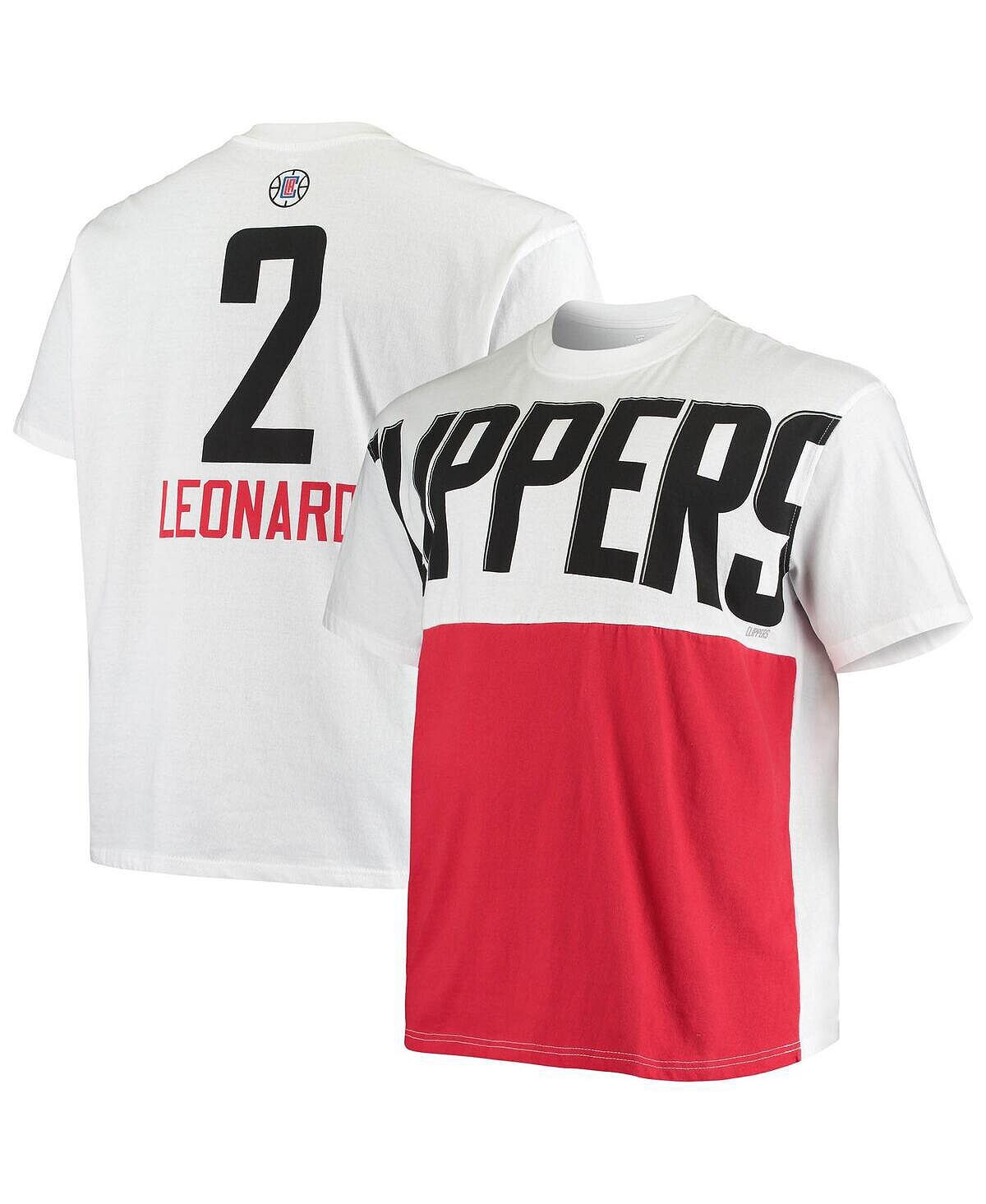 Мужская фирменная футболка kawhi leonard white la clippers с большой и высокой кокеткой Fanatics, белый
Мужская фирменная футболка kawhi leonard white la clippers с большой и высокой кокеткой Fanatics, белый